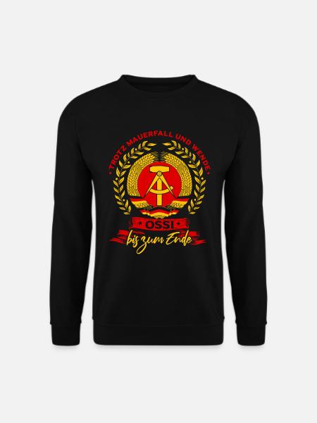 Ossi DDR Geschenk - Unisex Pullover - Schwarz