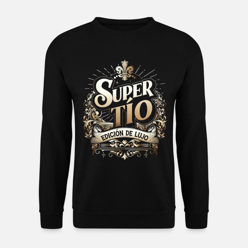 Super Oncle Édition Deluxe - Sweat-shirt Unisexe - noir