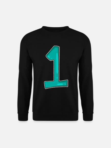 Number 1 Number Winner First Winner - Unisex Sweatshirt - black