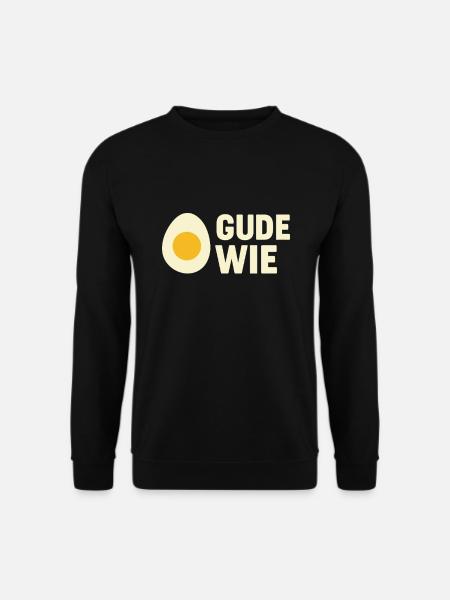 Ei Gude Wie - Rheinhessisch - Unisex Pullover - Schwarz