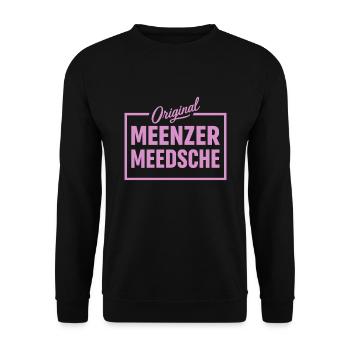 Meenzer Meedsche Rheinhessen Mainz - Sweat-shirt Unisexe - noir - Devant - Alina (178cm) & Michal (187cm)