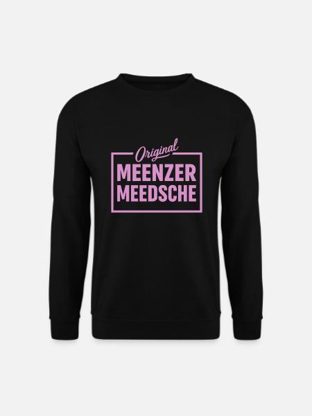 Meenzer Meedsche Rheinhessen Mainz - Unisex Pullover - Schwarz