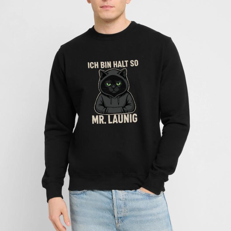 M. Whimsy – C’est comme ça que je suis ! Miesepeter-Katzen-De Sweat-shirt Unisexe