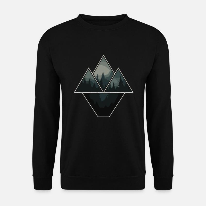 Forest Nature Lovers - Unisex Sweatshirt - black