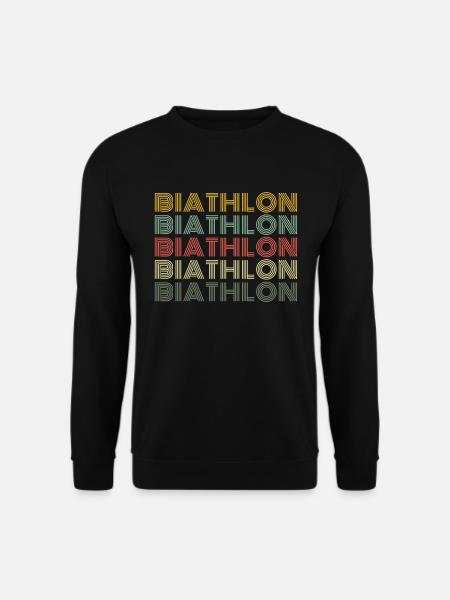 Biathlon sport - Sweat-shirt Unisexe - noir