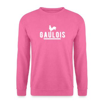 gaulois. cadeau gaulois - Sweat-shirt Unisexe - rose - Devant