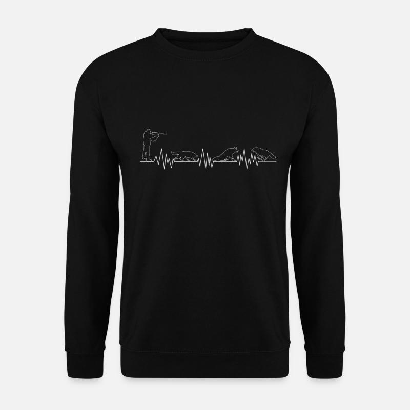 Kojotenjagd Kojotenjäger Kojote - Unisex Pullover - Schwarz