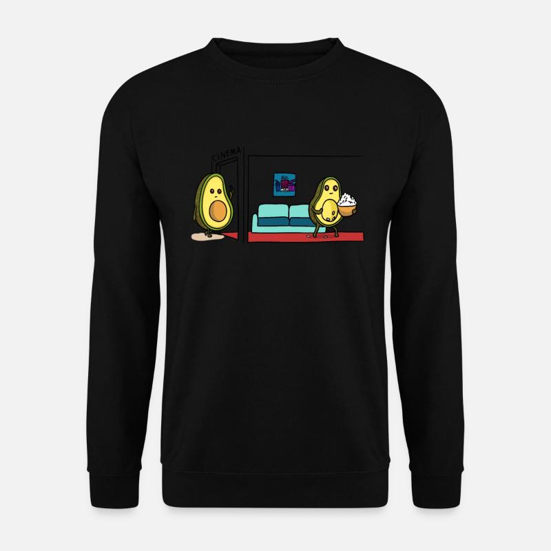 Avocado Kino - Unisex Pullover - Schwarz