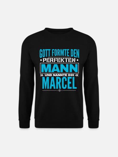 Marcel Name Design - Unisex Pullover - Schwarz