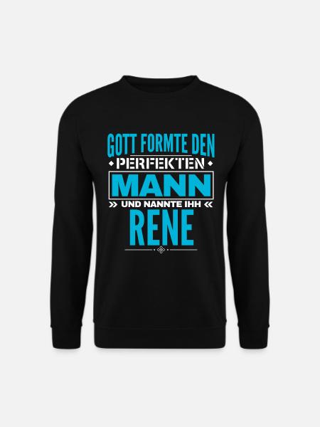 Rene Name Design - Unisex Pullover - Schwarz