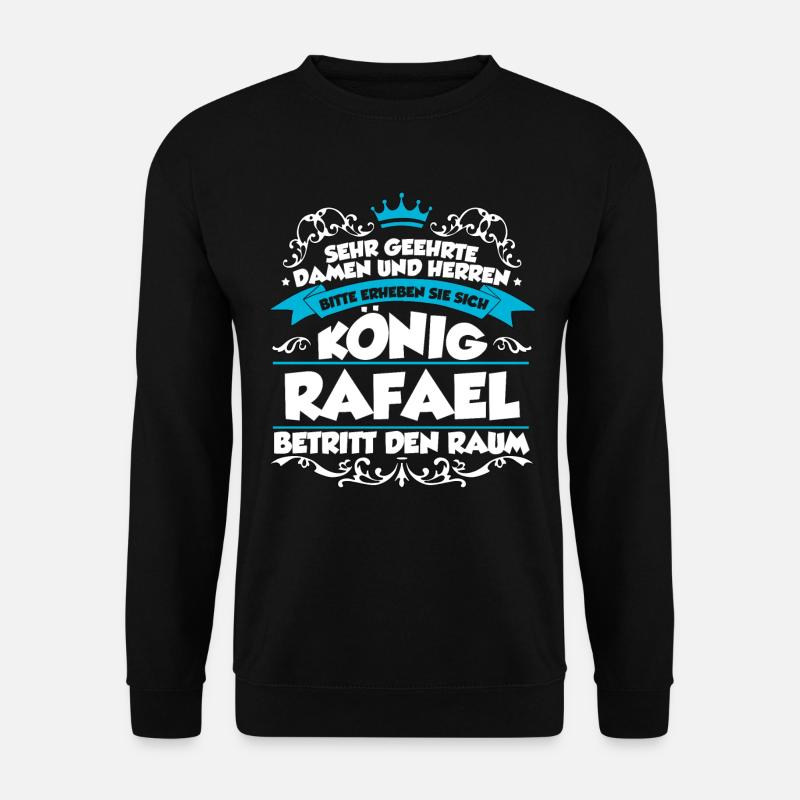 Rafael Name Design - Unisex Pullover - Schwarz