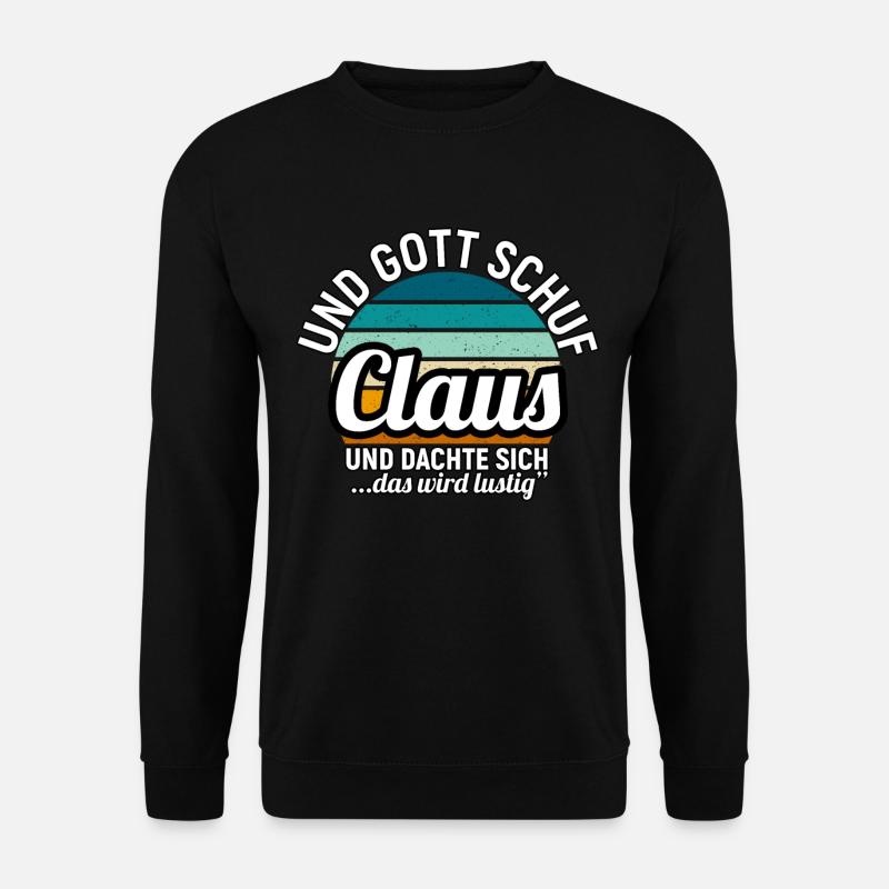 Collin - Unisex Pullover - Schwarz