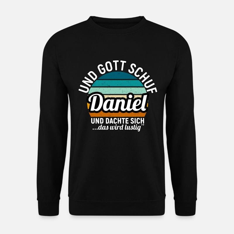 David - Unisex Pullover - Schwarz