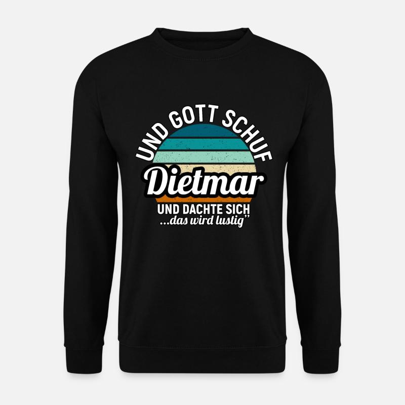 Dirk - Unisex Pullover - Schwarz