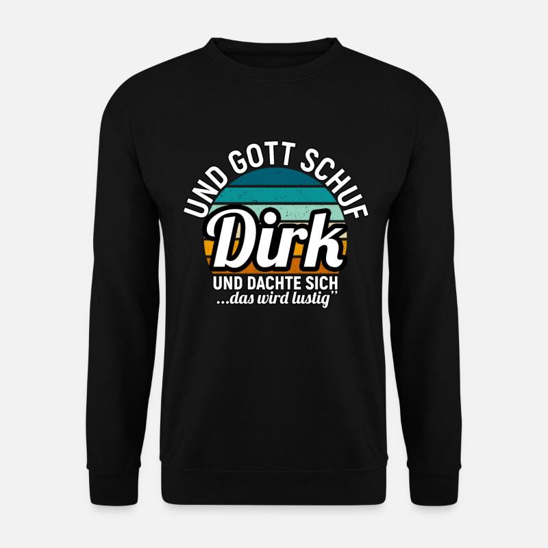 Dominik - Unisex Pullover - Schwarz