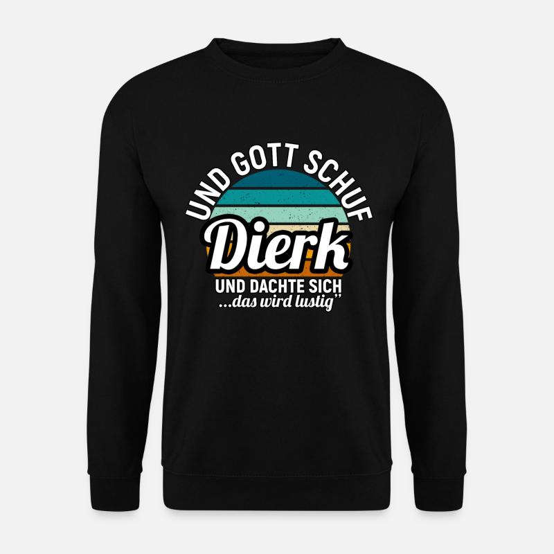 Dietmar - Unisex Pullover - Schwarz