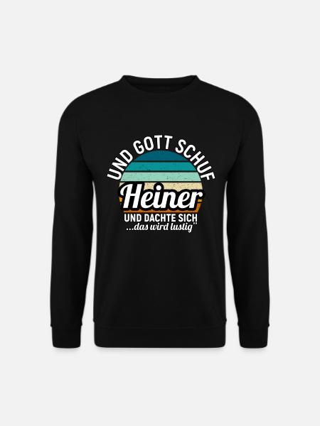 Heiner - Unisex Pullover - Schwarz