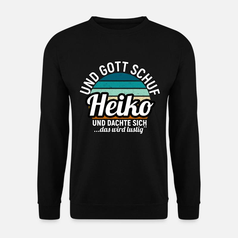 Heiko - Unisex Pullover - Schwarz