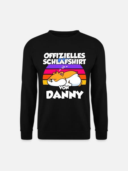 Offizielles Schlafshirt Von Danny - Unisex Pullover - Schwarz