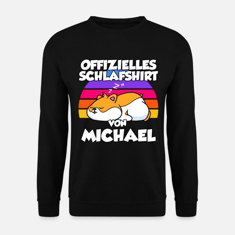 Offizielles Schlafshirt Von Michael - Unisex Pullover - Schwarz