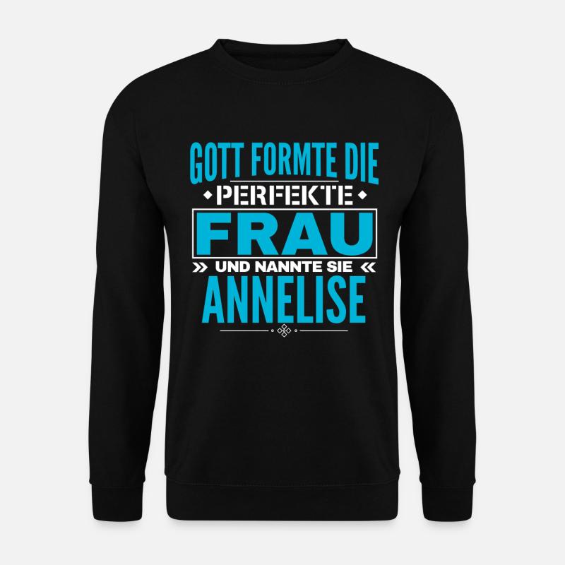 Annelise Name Design - Unisex Sweatshirt - black
