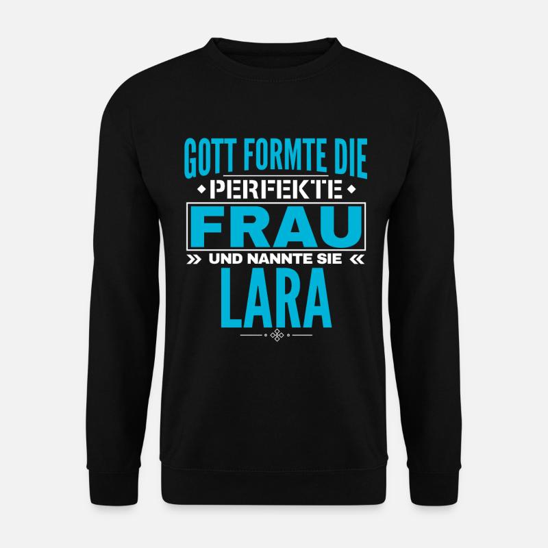 Conception du nom de Lara - Sweat-shirt Unisexe - noir