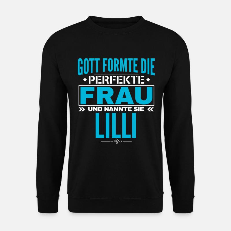 Lilli Name Design - Unisex Sweatshirt - black
