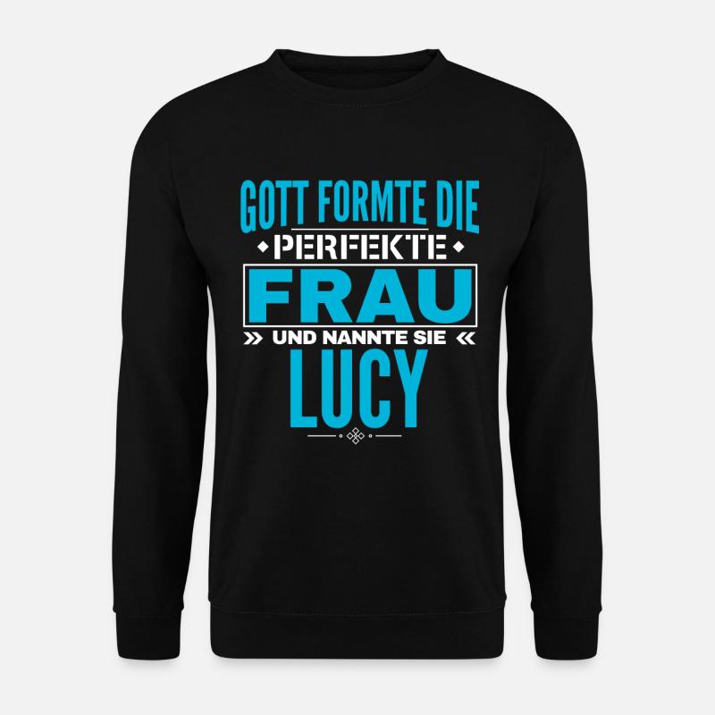 Conception du nom de Lucy - Sweat-shirt Unisexe - noir