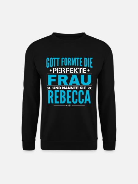 Conception du nom Rebecca - Sweat-shirt Unisexe - noir