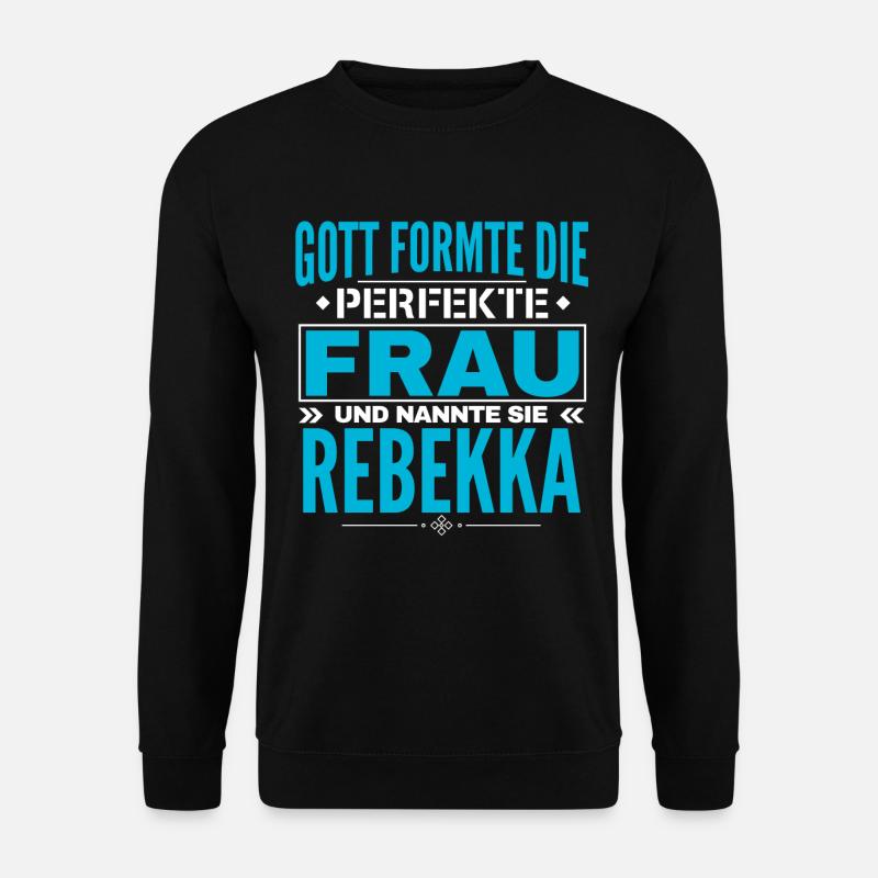 Rebekka Name Design - Unisex Sweatshirt - black