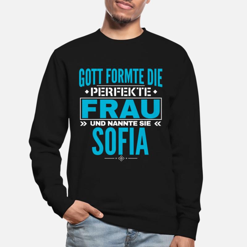 Conception de nom de Sofia Sweat-shirt Unisexe