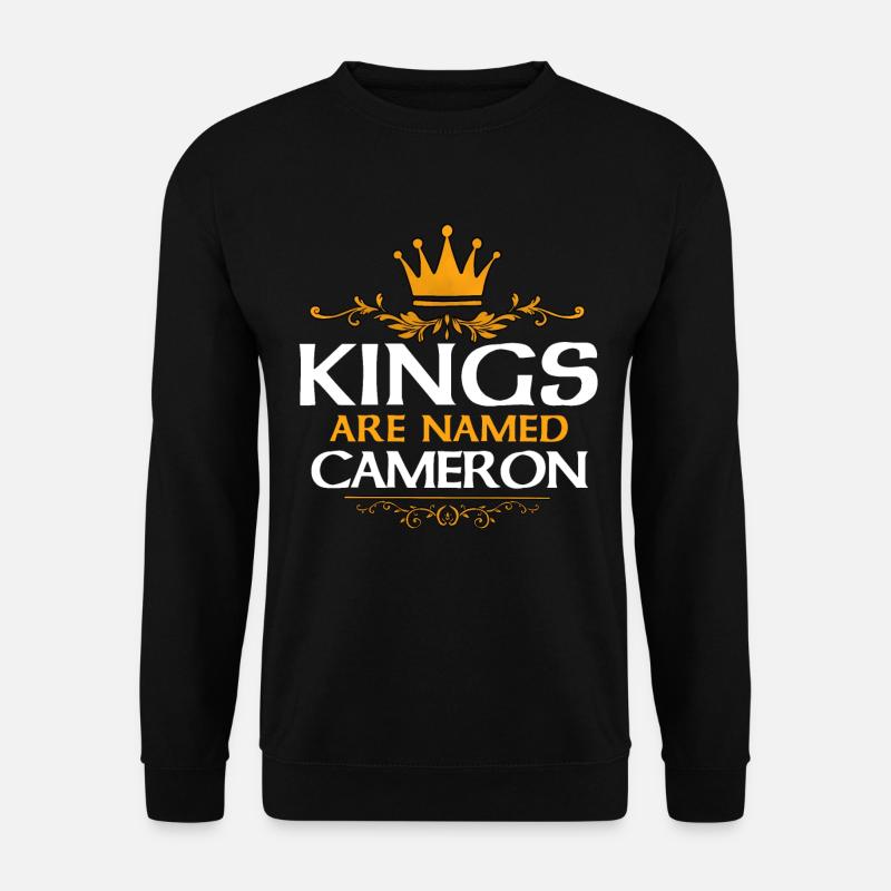 Cameron - Unisex Pullover - Schwarz