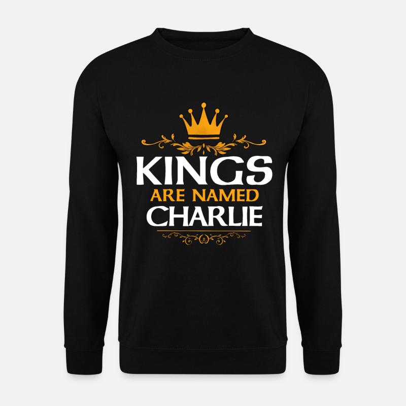 Charlie - Unisex Pullover - Schwarz