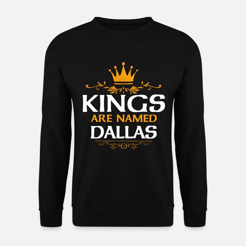 Dallas - Unisex Pullover - Schwarz