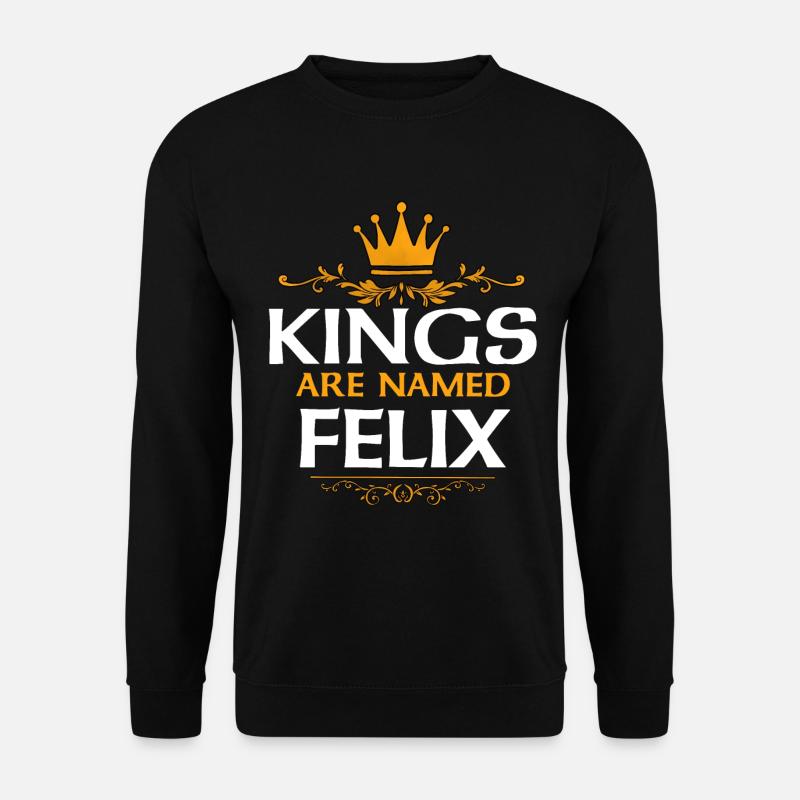 Felix - Unisex Pullover - Schwarz