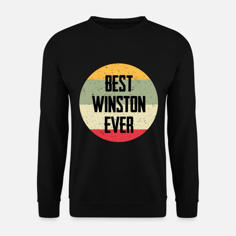 Best Winston Ever - Unisex Sweatshirt - black