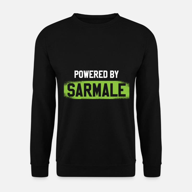 Angetrieben von Sarmale - Unisex Pullover - Schwarz