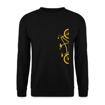 Vélo tandem Moon Tandem - Sweat-shirt Unisexe - noir - Devant - Alina (178cm) & Michal (187cm)