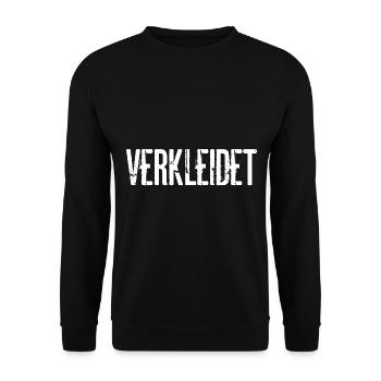 Verkleidet - Unisex Pullover - Schwarz - Vorne - Alina (178cm) & Michal (187cm)