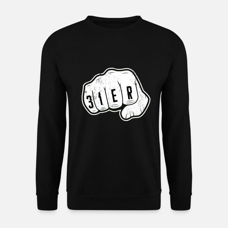 31er - Unisex Pullover - Schwarz