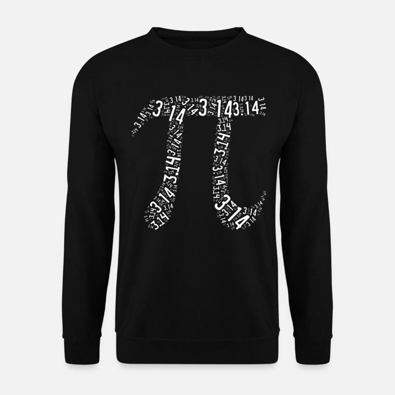 Pi Symbol - Unisex Pullover - Schwarz