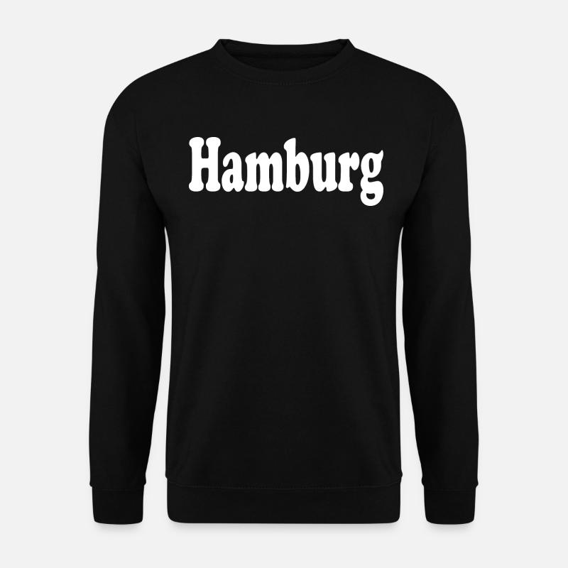 Hamburg - Unisex Pullover - Schwarz
