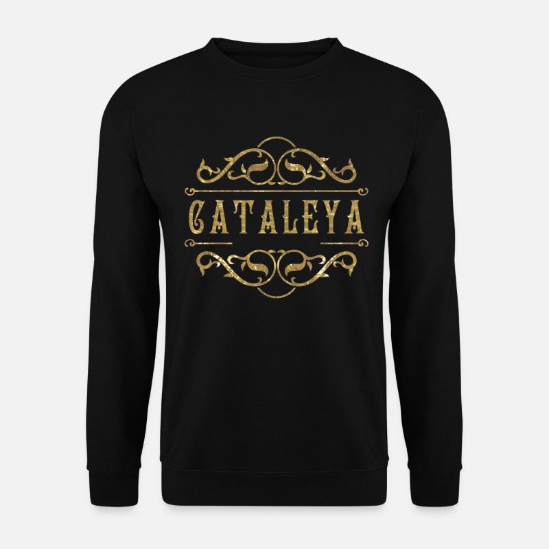 Or Cataleya - Sweat-shirt Unisexe - noir