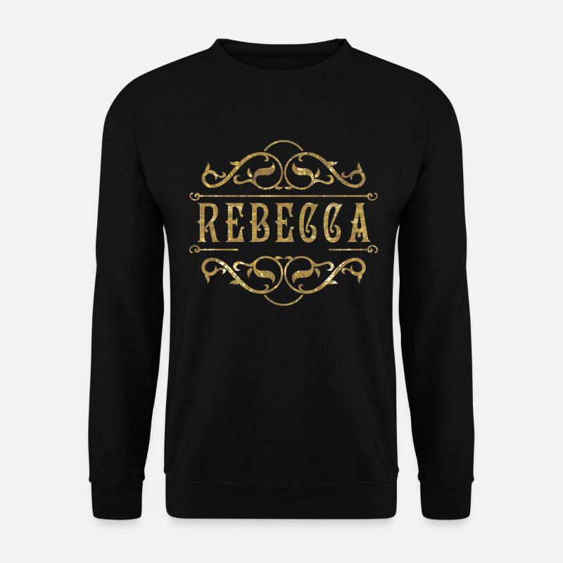 Rebecca gold - Unisex Pullover - Schwarz