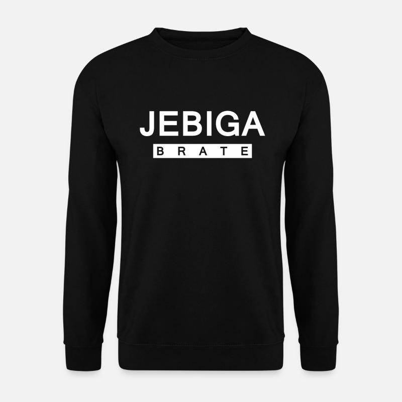 Jebiga Brate Jugo Balkan - Unisex Pullover - Schwarz