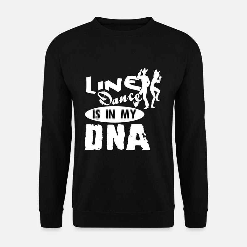 Linedance DNA - Unisex Pullover - Schwarz