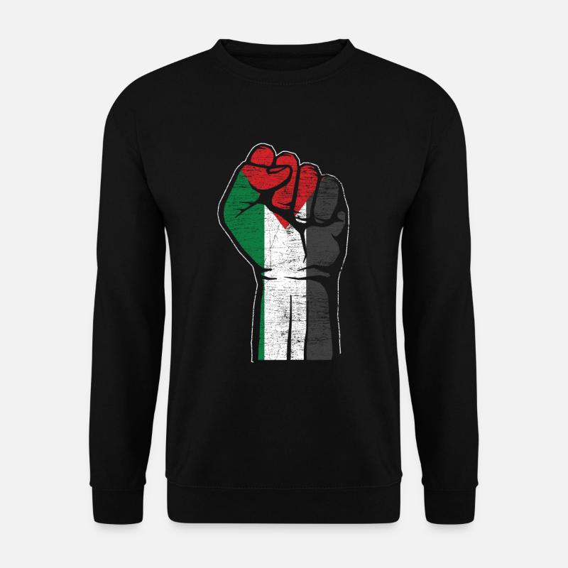 Palästina - Unisex Pullover - Schwarz