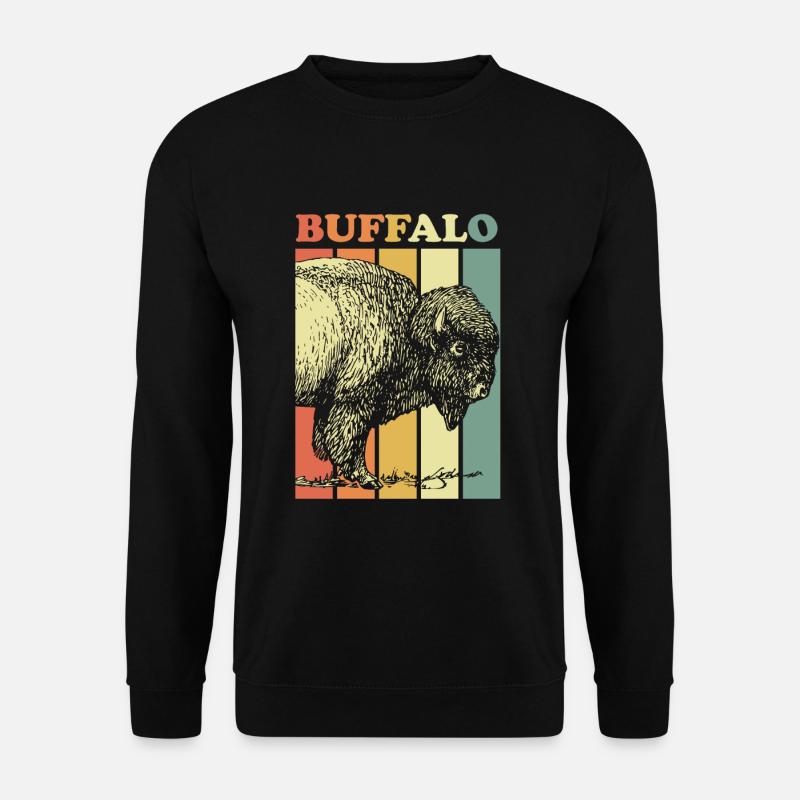 Büffel - Unisex Pullover - Schwarz