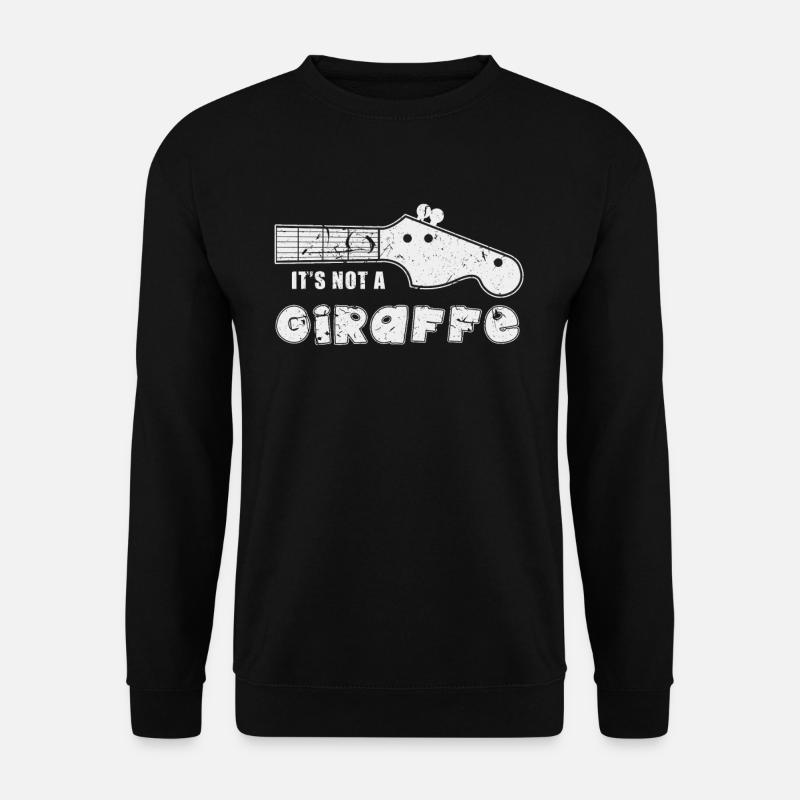 Giraffe guitar - Unisex Sweatshirt - black