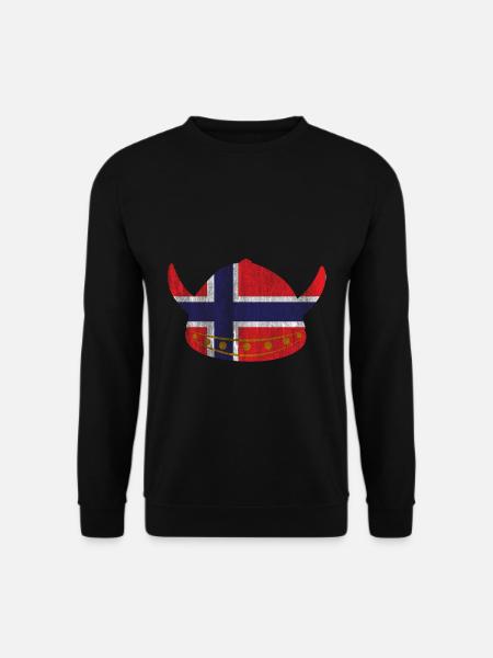 Norwegen Wikinger - Unisex Pullover - Schwarz